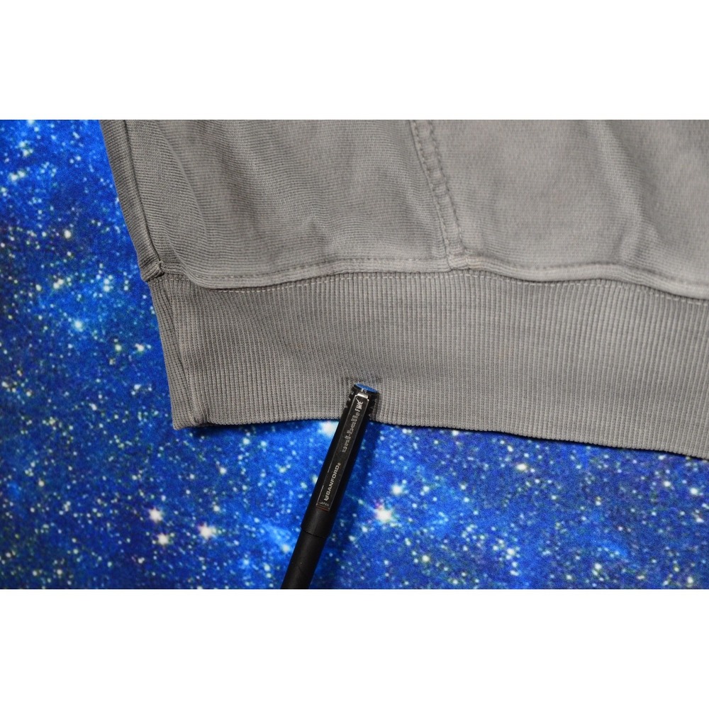 Loiter Anime Samurai Hoodie Mens Large Gray Graphic Pullover Fleece Pocket - Picture 6 of 10